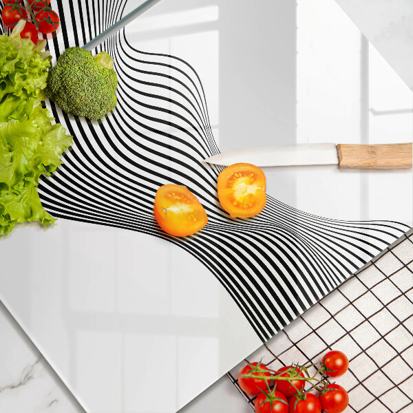 Protector pared cocina Abstracción lineal