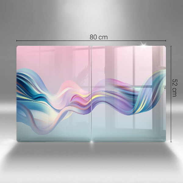 Protector pared cocina Abstracción pastel