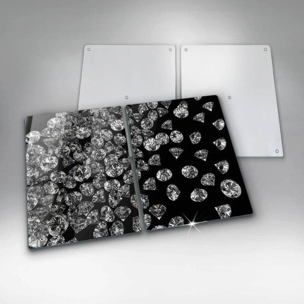 Protector pared cocina Diamantes diamantes