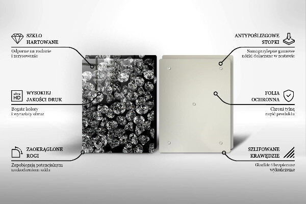 Protector pared cocina Diamantes diamantes