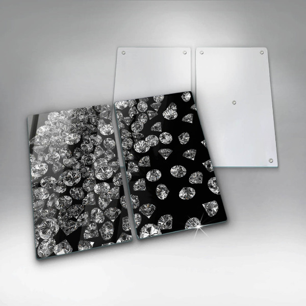 Protector pared cocina Diamantes diamantes