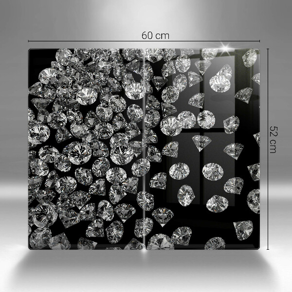 Protector pared cocina Diamantes diamantes