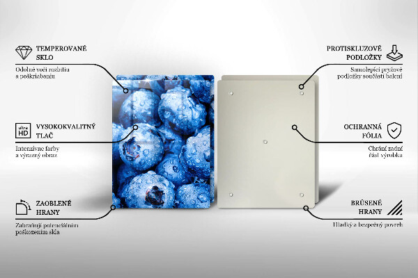 Protector pared cocina Arándanos jugosos