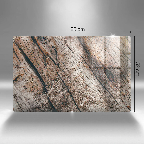 Protector pared cocina Estructura de madera