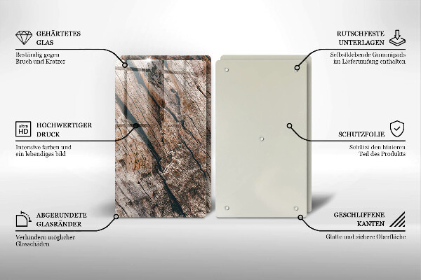 Protector pared cocina Estructura de madera