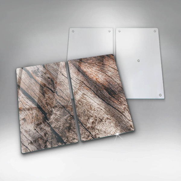 Protector pared cocina Estructura de madera