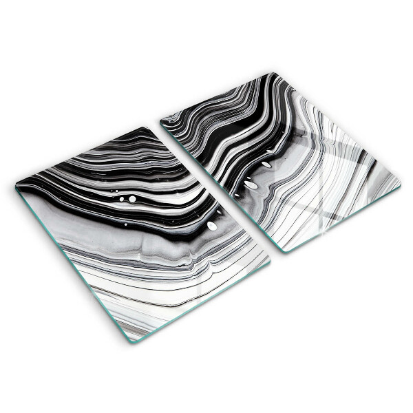 Protector pared cocina Abstracción de tinta