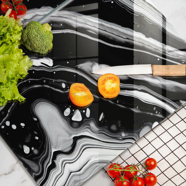 Protector pared cocina Abstracción de tinta