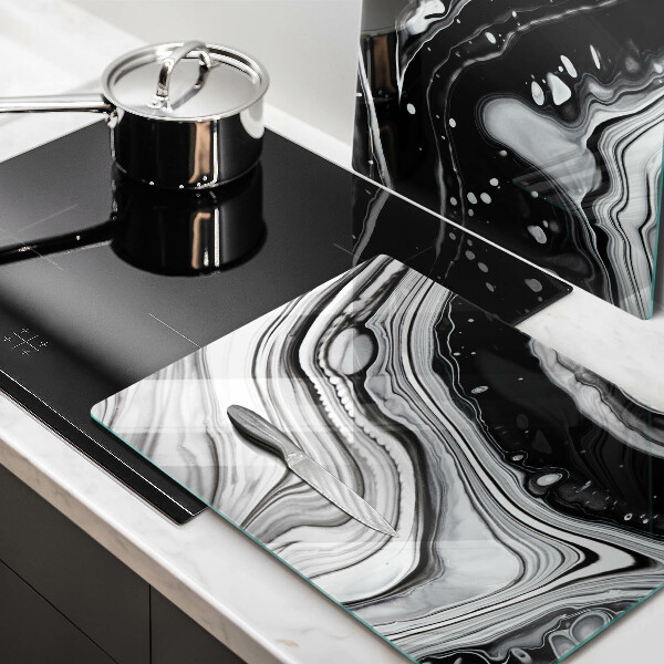 Protector pared cocina Abstracción de tinta