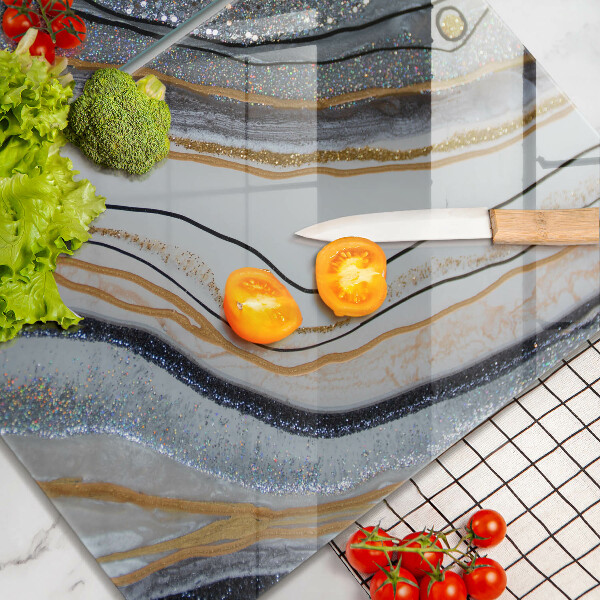 Protector pared cocina Roca con oro