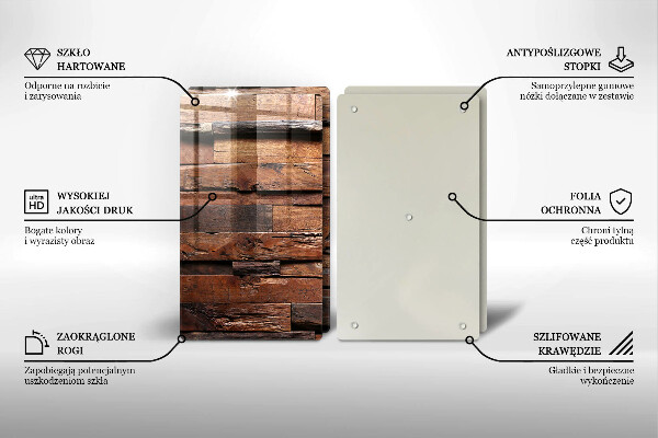 Protector pared cocina Tableros de madera decorativos