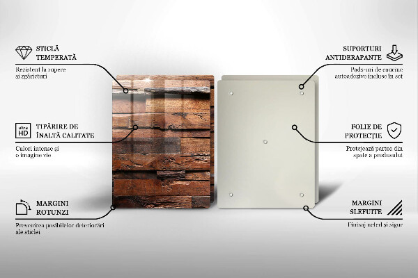 Protector pared cocina Tableros de madera decorativos