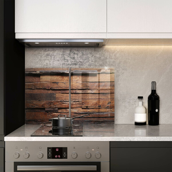 Protector pared cocina Tableros de madera decorativos