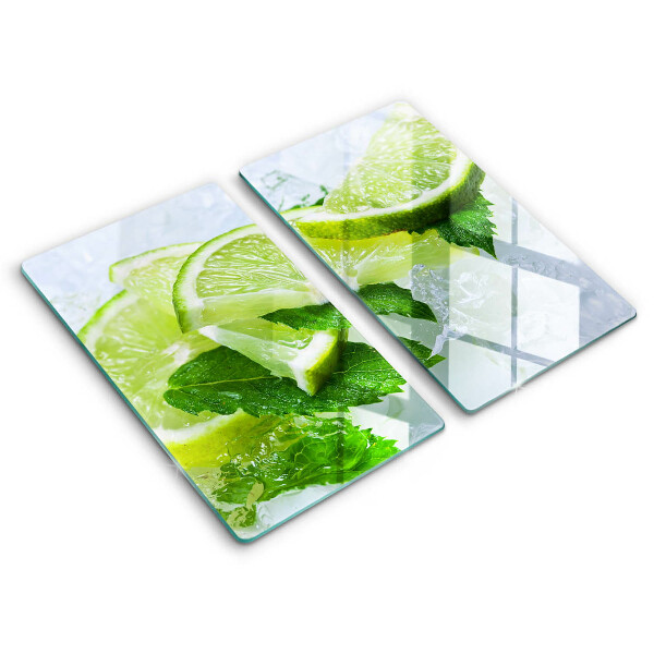 Protector pared cocina Lima menta y hielo