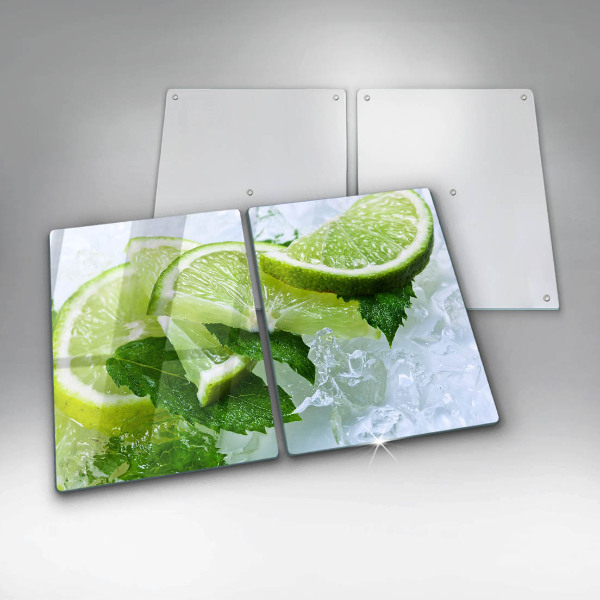 Protector pared cocina Lima menta y hielo
