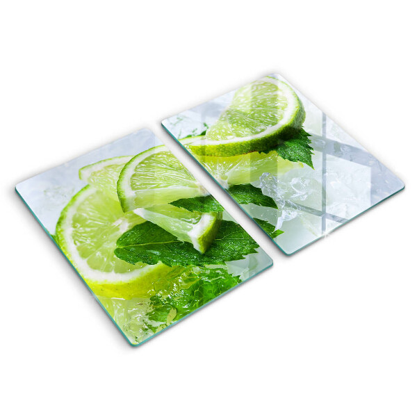 Protector pared cocina Lima menta y hielo