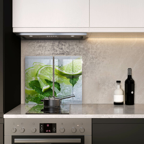 Protector pared cocina Lima menta y hielo