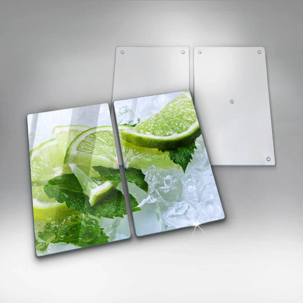 Protector pared cocina Lima menta y hielo