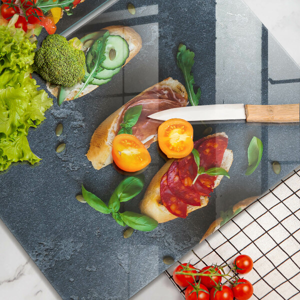 Protector pared cocina Sándwiches coloridos