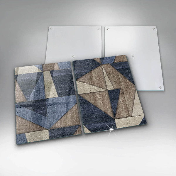 Protector pared cocina Abstracción geométrica