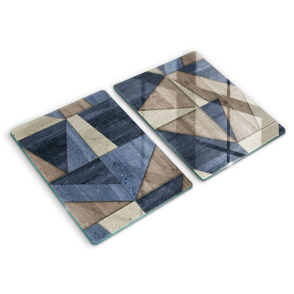 Protector pared cocina Abstracción geométrica