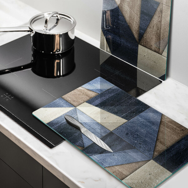 Protector pared cocina Abstracción geométrica