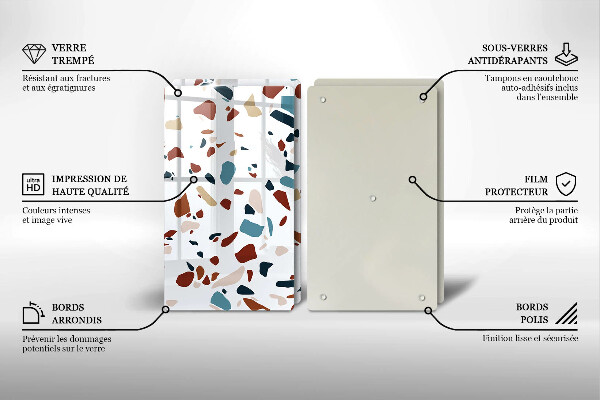 Protector pared cocina Piedra decorativa