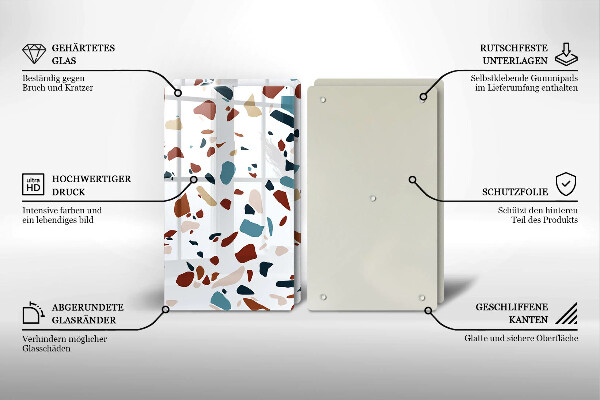 Protector pared cocina Piedra decorativa