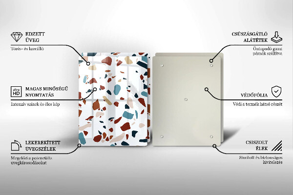 Protector pared cocina Piedra decorativa