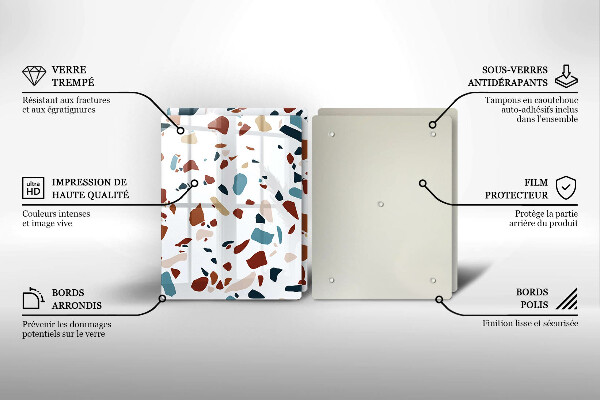 Protector pared cocina Piedra decorativa