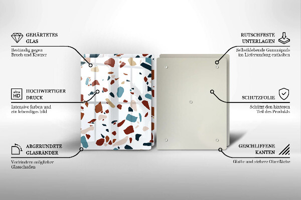 Protector pared cocina Piedra decorativa