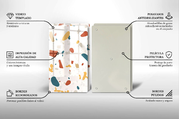 Protector pared cocina Gres decorativo