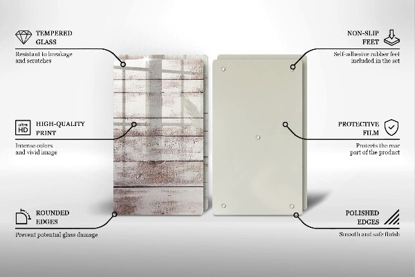 Protector pared cocina Tableros de madera viejos