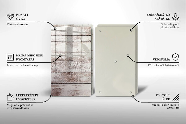 Protector pared cocina Tableros de madera viejos