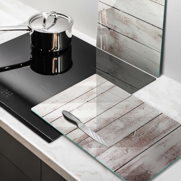 Protector pared cocina Tableros de madera viejos