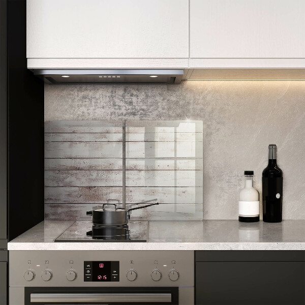 Protector pared cocina Tableros de madera viejos