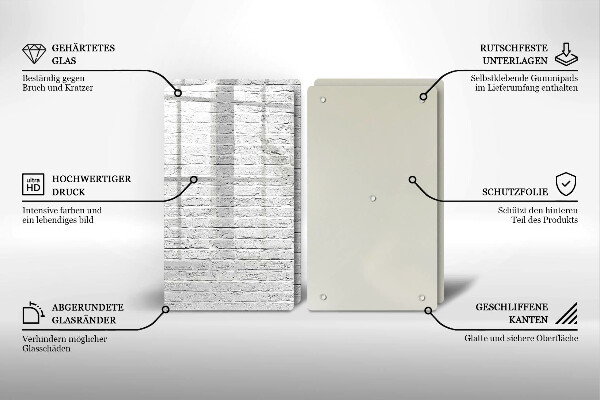 Protector pared cocina Pared de ladrillo