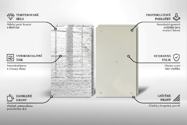 Protector pared cocina Pared de ladrillo