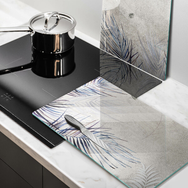 Protector pared cocina Hojas sutiles