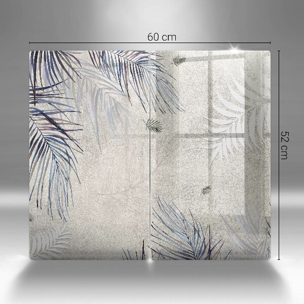 Protector pared cocina Hojas sutiles