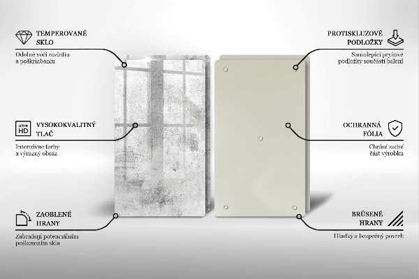 Protector pared cocina Textura de hormigón