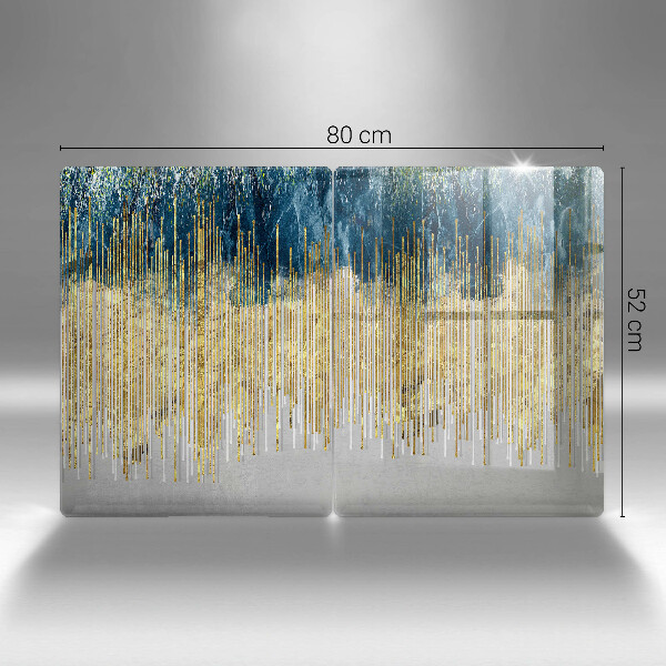 Protector pared cocina Abstracción del diseñador