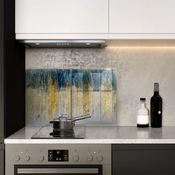 Protector pared cocina Abstracción del diseñador