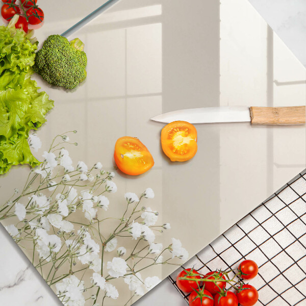 Protector pared cocina Flores boho de yeso