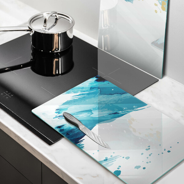 Protector pared cocina Manchas azules