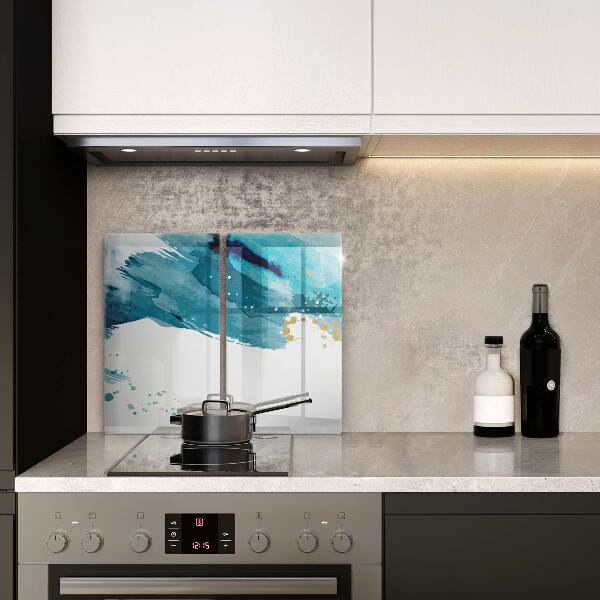 Protector pared cocina Manchas azules