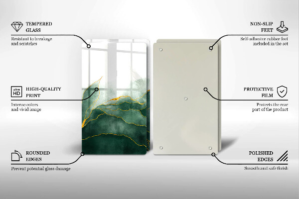 Protector pared cocina Naturaleza abstracta