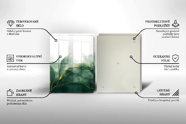 Protector pared cocina Naturaleza abstracta