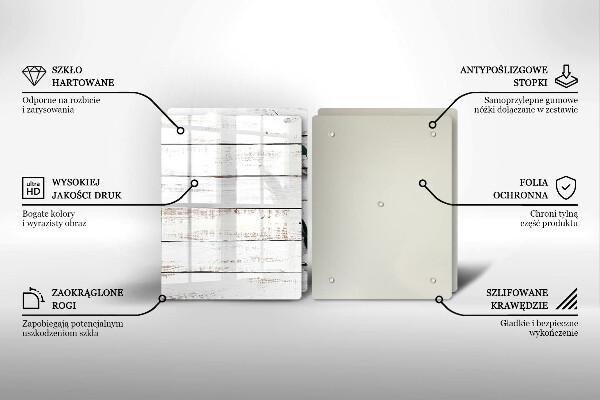 Protector pared cocina Tablas y hojas viejas