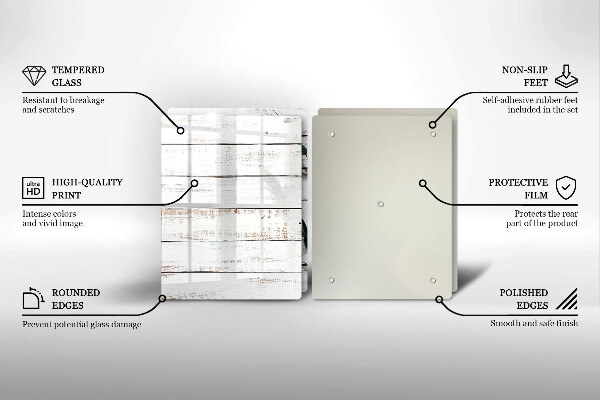 Protector pared cocina Tablas y hojas viejas